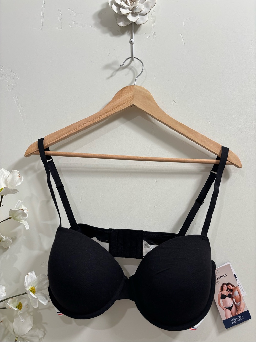 Cotton Demi Push-Up Bra